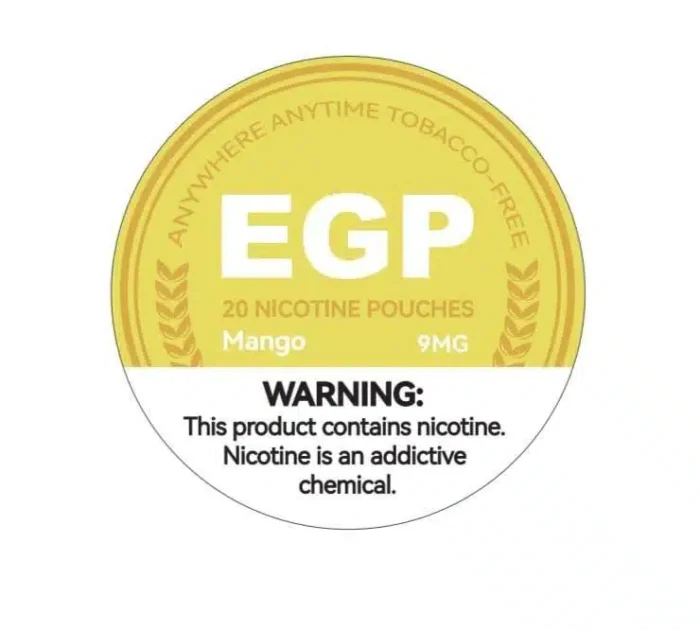 EGP NICOTINE POUCHES 9MG AND 14MG IN DUBAI