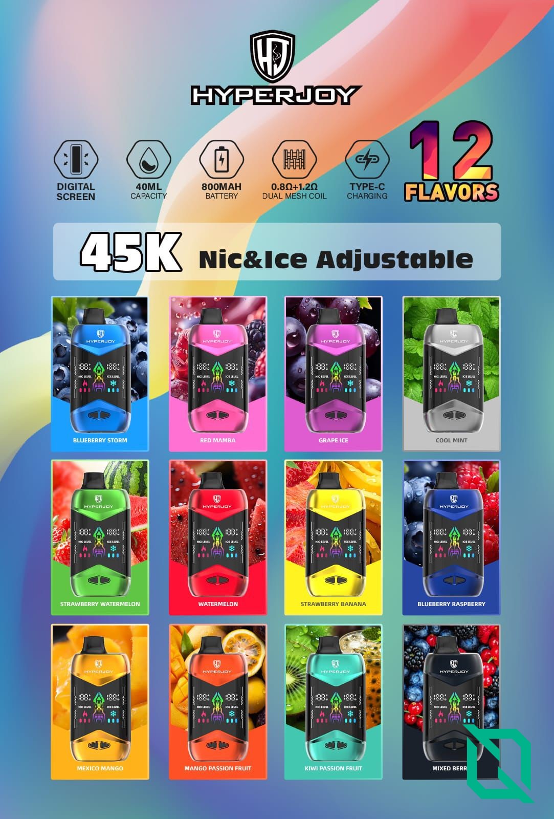 HYPERJOY 45000 PUFFS HYPERJOY-45000-PUFFS