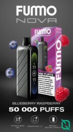 FUMMO NOVA 50000 PUFFS BLUEBERRY RASPBERRY