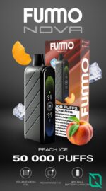 FUMMO NOVA 50000 PUFFS PEACH ICE