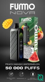 FUMMO NOVA 50000 PUFFS PEACH MANGO WATERMELON
