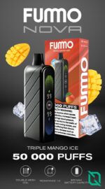 FUMMO NOVA 50000 PUFFS TRIPLE MANGO ICE