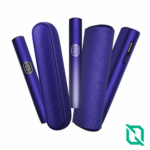 iqos iluma electric purple display