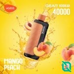 Vozol Gear Hookah 40k-mango peach