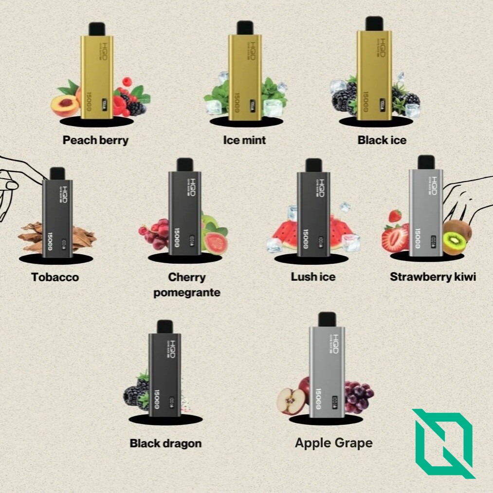 HQD PRO CUVIE SLICK 15K PUFFS DISPOSABLE VAPE HQD PRO CUVIE SLICK 15K PUFFS DISPOSABLE VAPE